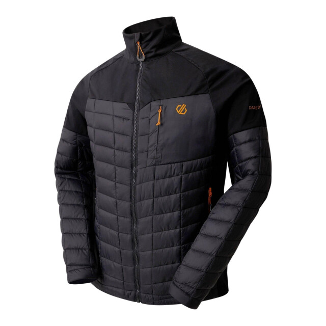 Dare2b Heren mountaineer ii quilted hybride jas UTRG11808_black large
