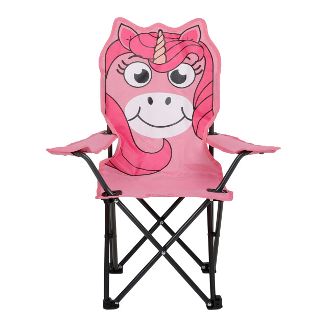 Regatta Childrens/kids luna de eenhoorn vouwstoel UTRG11811_sweetpink large