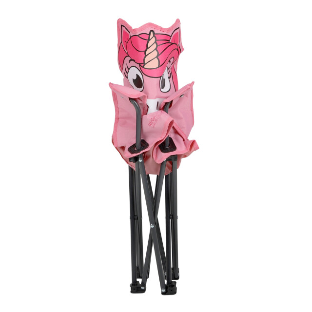 Regatta Childrens/kids luna de eenhoorn vouwstoel UTRG11811_sweetpink large