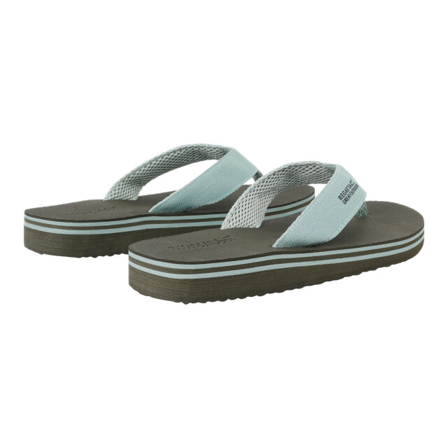 Regatta Heren rico teenslippers UTRG11874_darkkhakiglaciergreen large