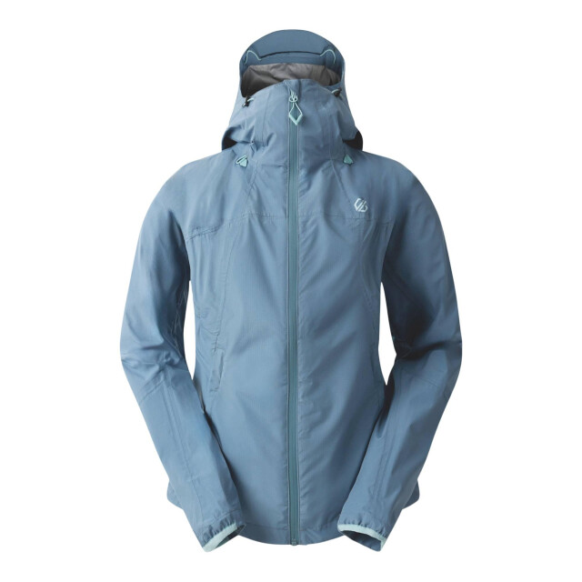 Dare2b Dames breathe easy waterdichte jas UTRG11873_elementgrey large