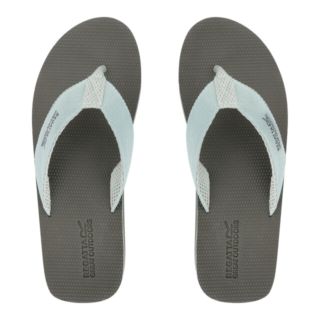 Regatta Heren rico teenslippers UTRG11874_darkkhakiglaciergreen large