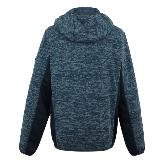 Regatta Heren alven full zip fleecejack UTRG11883_moonlightdenimnavymarl large