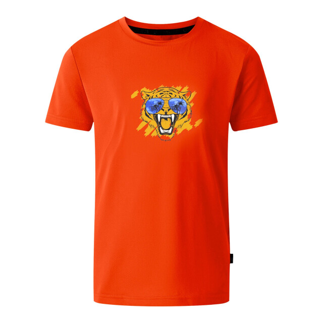 Dare2b Kinderen/kinderen amuse ii tijger t-shirt UTRG11898_sevillered large