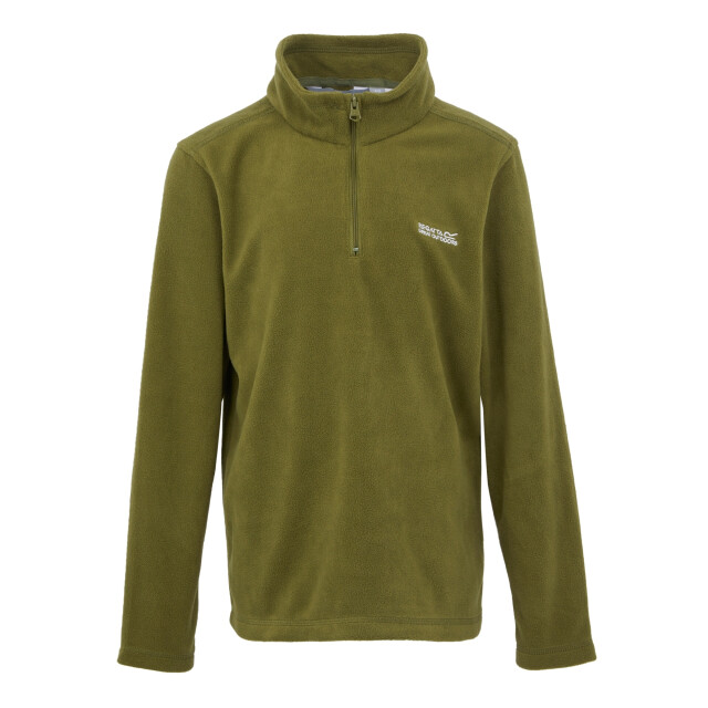 Regatta Geweldige outdoors kinder hot shot ii half zip fleece hoodie UTRG1422_nephritegreen large