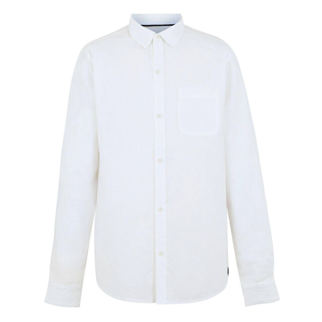 Regatta Heren loran shirt met lange mouwen UTRG11588_white large