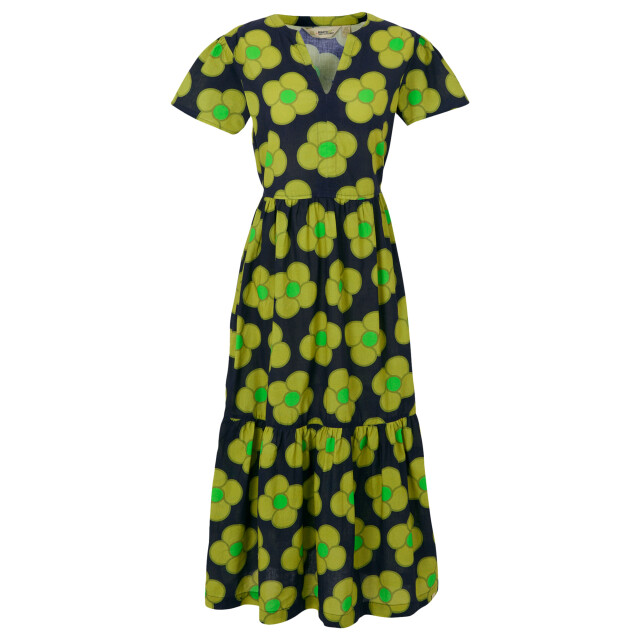 Regatta Dames orla kiely tierende bloem midi-jurk UTRG11601_navy large