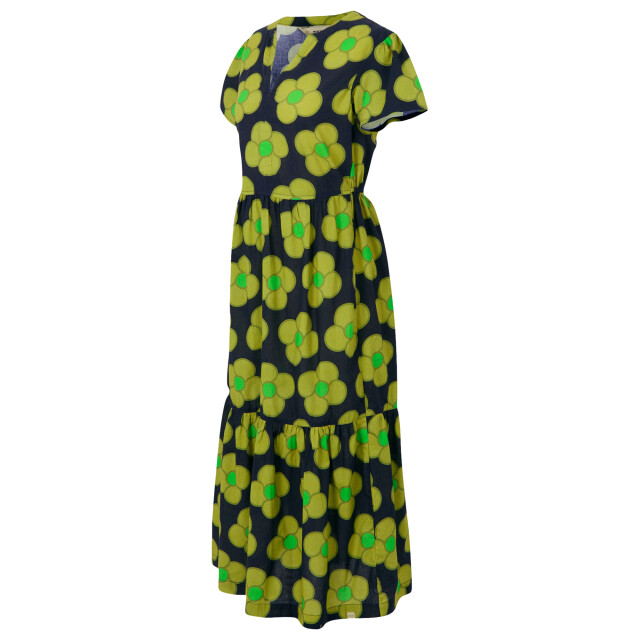 Regatta Dames orla kiely tierende bloem midi-jurk UTRG11601_navy large
