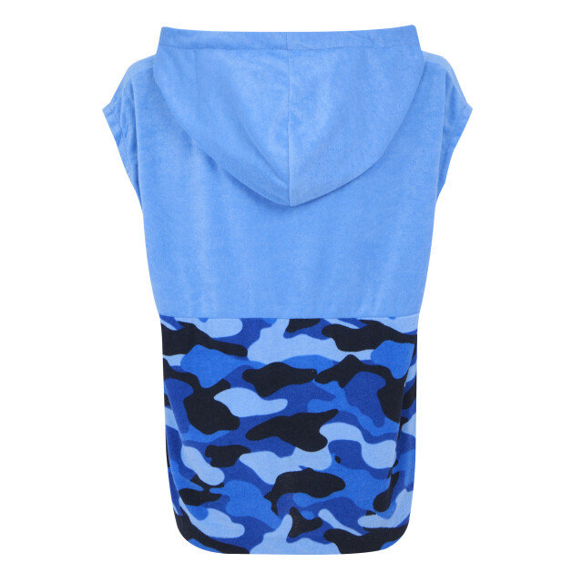 Regatta Kinder/kids ii camo handdoek met capuchon UTRG11527_elysiumblue large