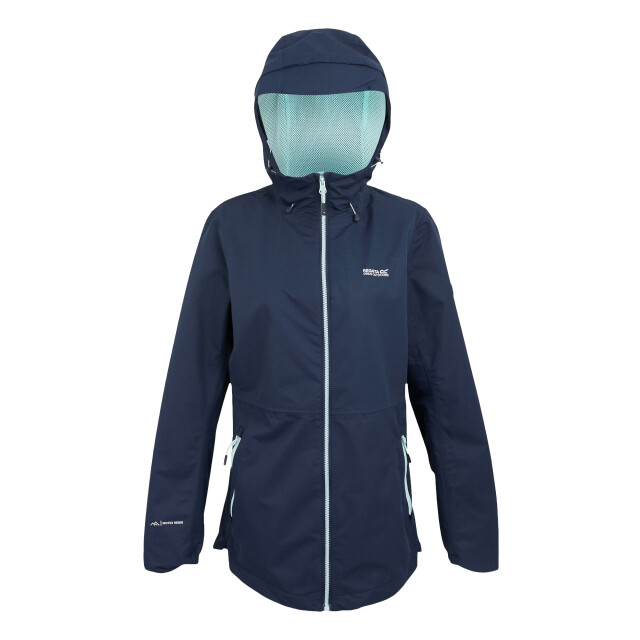 Regatta Dames hamara iv waterdichte jas UTRG11414_navyicymorn large