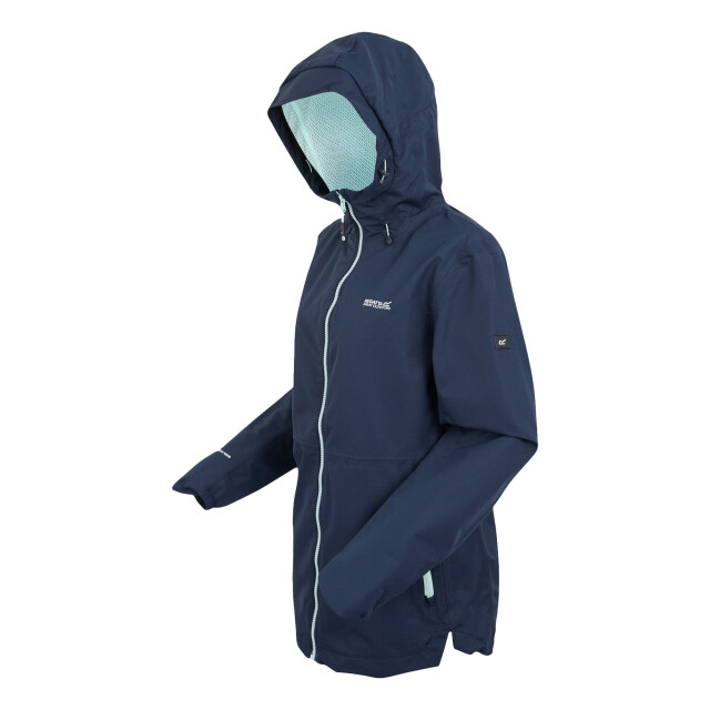 Regatta Dames hamara iv waterdichte jas UTRG11414_navyicymorn large