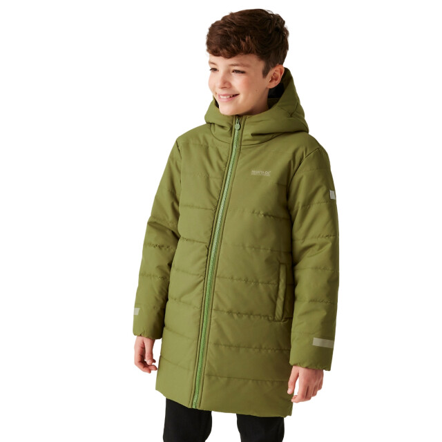 Regatta Kinder/kinder lakiver gewatteerd jasje UTRG11210_nephritegreenblack large