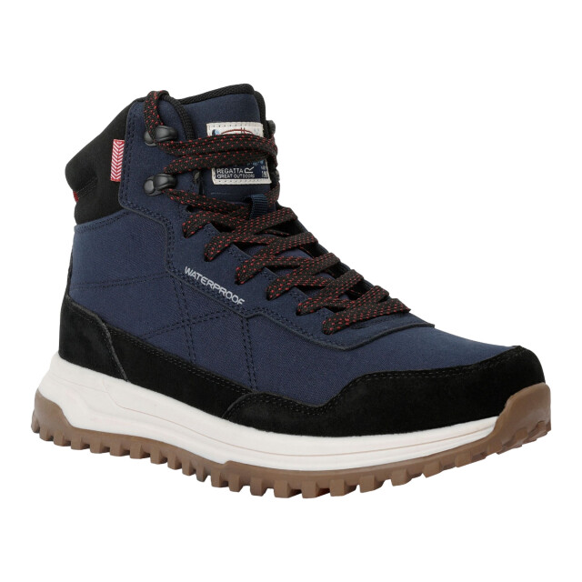 Regatta Heren mayfield suède wandelschoenen UTRG11218_navyblack large