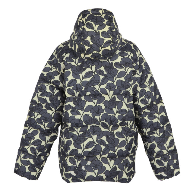 Regatta Dames orla kiely birdy gewatteerde oversized jas UTRG11285_grey large