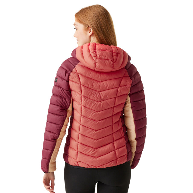 Regatta Dames dalent gewatteerd hooded jacket UTRG11152_rumbaredmineralred large