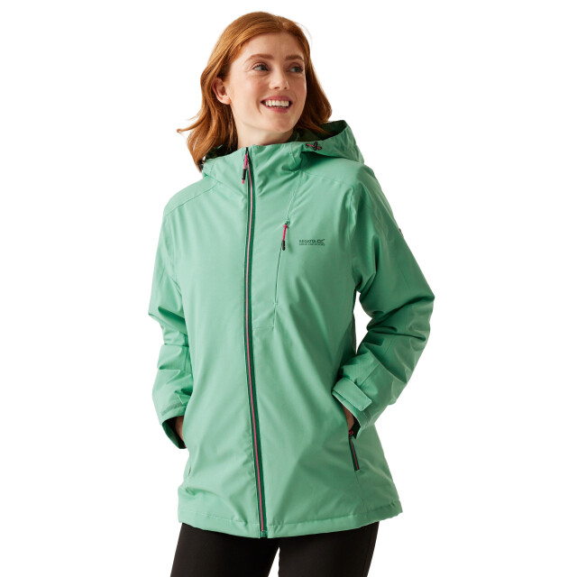 Regatta Dames highton iv effen stretch gewatteerd jasje UTRG11237_dustygreen large