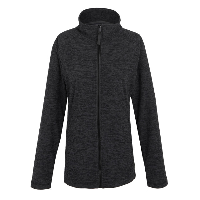 Dare2b Dames mayse full zip fleecejack UTRG11073_blackmarl large
