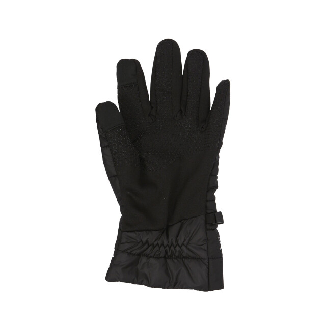 Regatta Gewatteerde stretch logohandschoenen voor volwassenen UTRG10923_black large