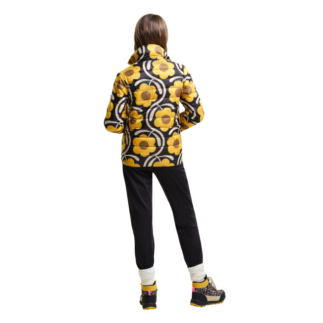 Regatta Dames orla kiely apple blossom baffled jacket UTRG10013_yellow large