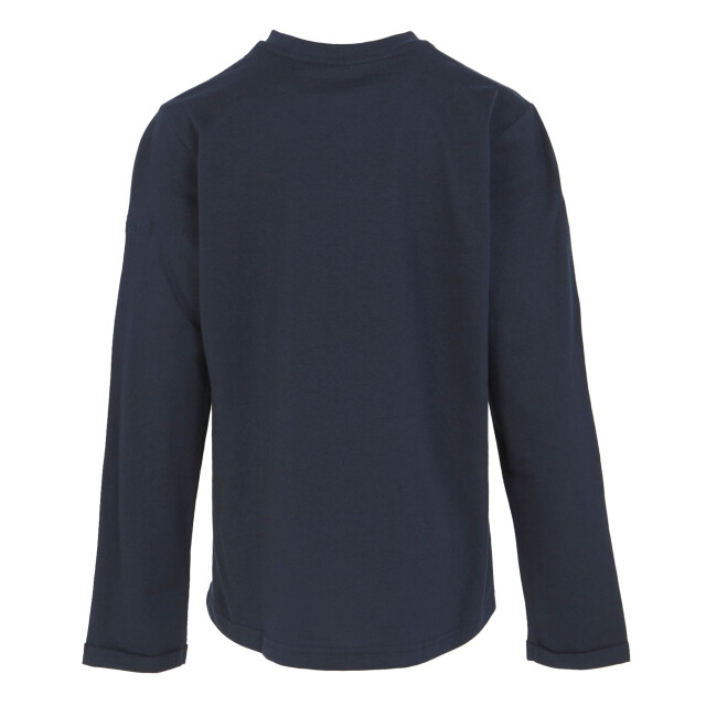 Regatta Kinderen/kinderen wenbie iii mountain t-shirt met lange mouwen UTRG10871_navy large