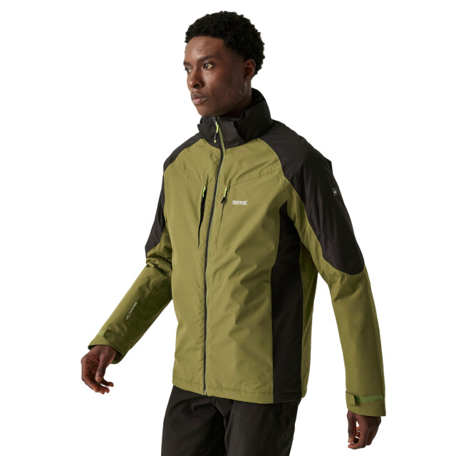 Regatta Heren calderdale ii waterdichte winterjas UTRG11081_nephritegreenblack large