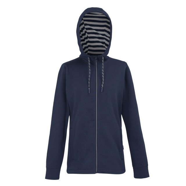 Regatta Dames bayletta full zip hoodie UTRG10676_navy large