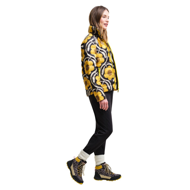Regatta Dames orla kiely apple blossom baffled jacket UTRG10013_yellow large