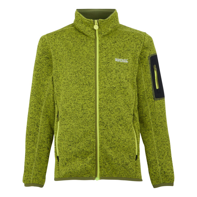 Regatta Kinder/kinder newhill fleece jas UTRG8902_grenoblegreennephritegreen large