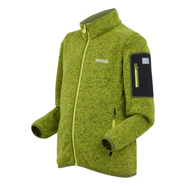 Regatta Kinder/kinder newhill fleece jas UTRG8902_grenoblegreennephritegreen large