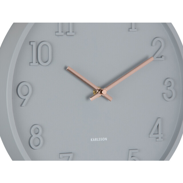 Karlsson wandklok calma donker 3062076 large