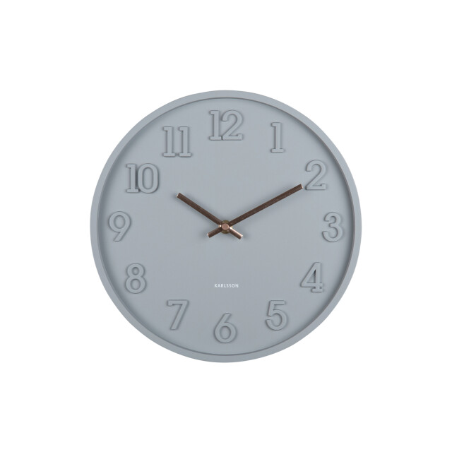 Karlsson wandklok calma donker 3062076 large