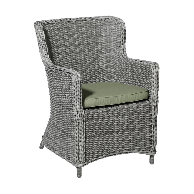 Madison zitkussen wicker panama sage ca. 48x48 cm set van 4 3083372 large