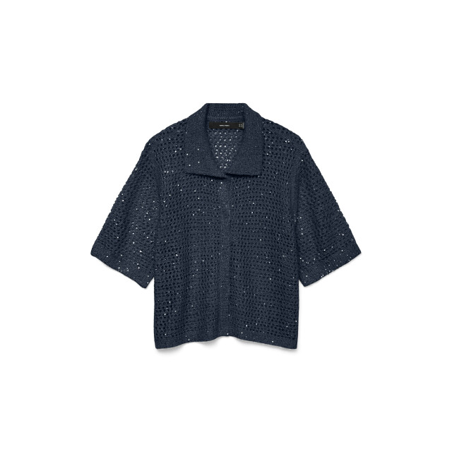 Vero Moda Vmleilani glitter 2/4 poloneck card 10327753 large