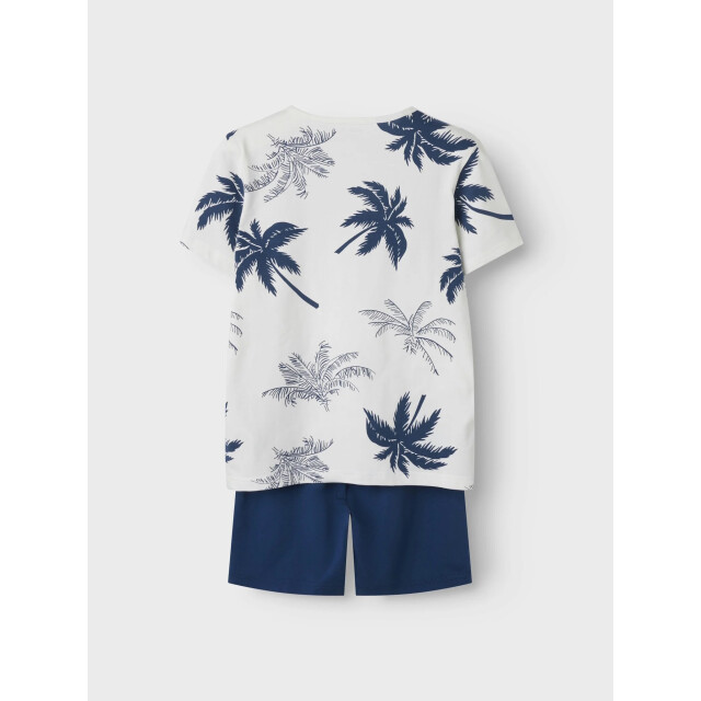 Name It Jongens korte pyjama set shortama nkmnightset palmbomen 13241988 large