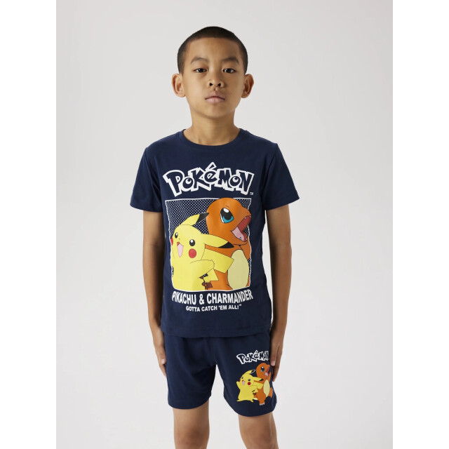 Name It Jongens korte pyjama set shortama nkmfux donkerblauw pokemon 13240900 large