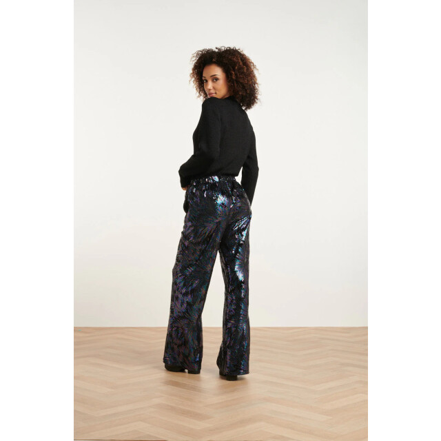 Smashed Lemon 24772 multicolour paillettenbroek op e velours | 24772-999-380 large