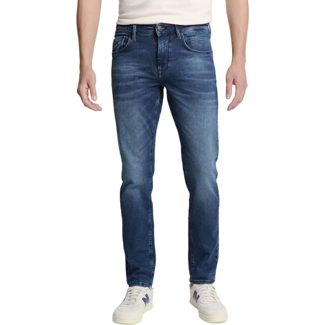 No Excess Denim, regular 711, stone used, str stone used den N711D96N-228 large