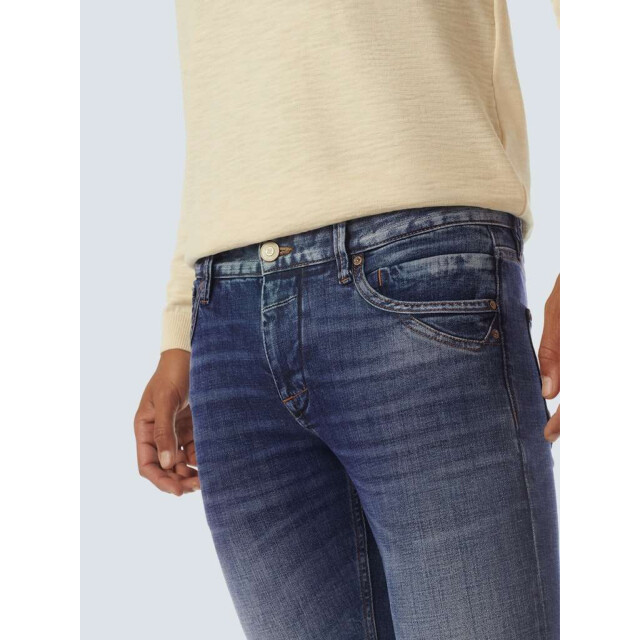 No Excess Denim, tapered 712, stone used, str stone used den N712D35N1-228 large