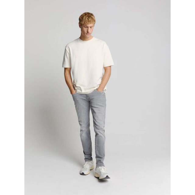 No Excess Denim, tapered 712, light grey, str light grey den N712D53N2-233 large