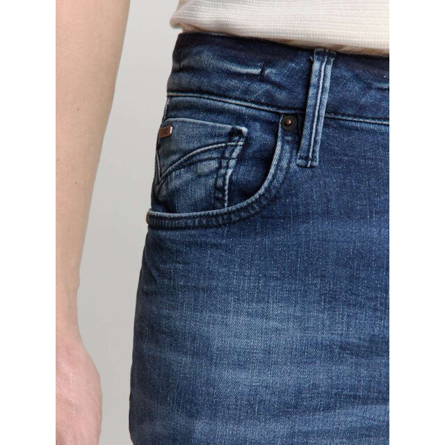 No Excess Denim, regular 711, stone used, str stone used den N711D96N-228 large