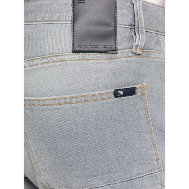 No Excess Denim, tapered 712, light grey, str light grey den N712D53N2-233 large