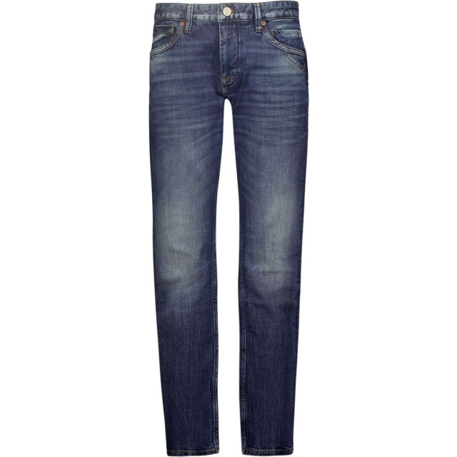 No Excess Denim, tapered 712, stone used, str stone used den N712D35N1-228 large