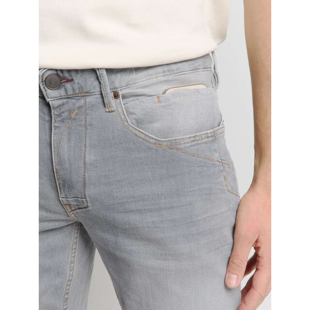 No Excess Denim, tapered 712, light grey, str light grey den N712D53N2-233 large