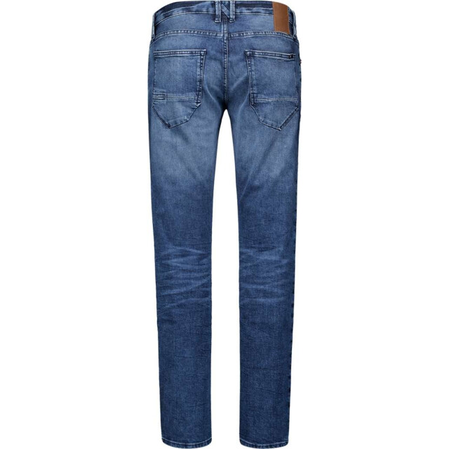 No Excess Denim, tapered 712, stone used, str stone used den N712D96N2-228 large