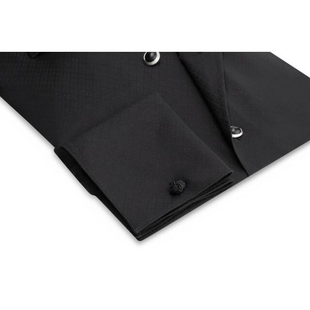 Circle of Gentlemen Ainsley smoking hemd jacquard dessin 100% co 000-20005-905- large