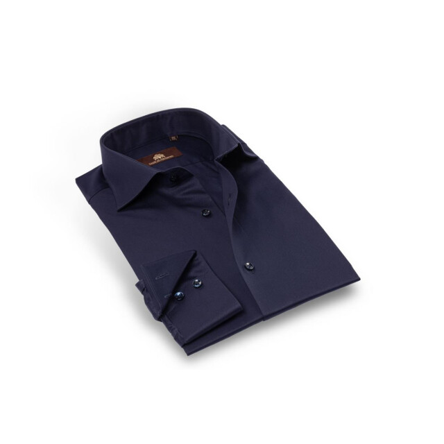 Circle of Gentlemen Ayke effen overhemd 100% co 000-20015-580- large