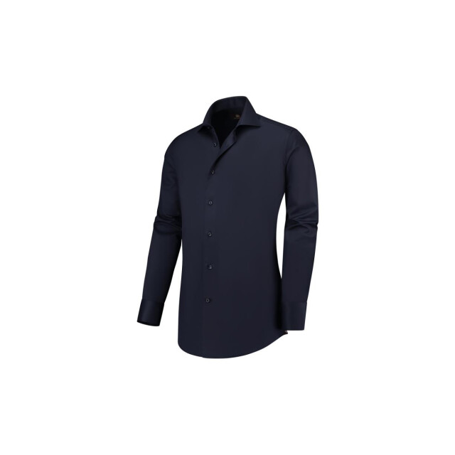 Circle of Gentlemen Ayke effen overhemd 100% co 000-20015-580- large