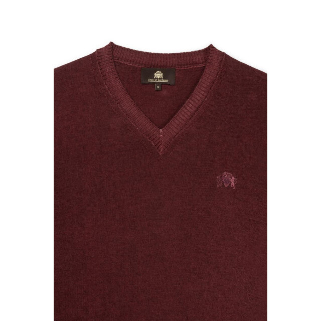 Circle of Gentlemen Andrew 100% merino v-neck pullover 000-30003-380- large