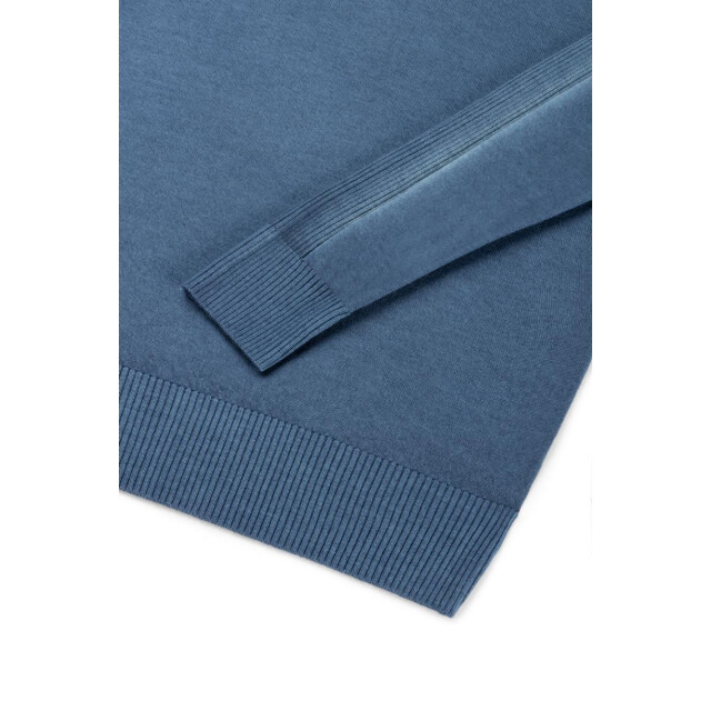 Circle of Gentlemen Alonzo 100% merino pullover met rits 000-30008-550- large