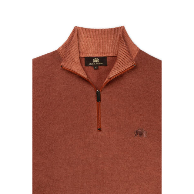 Circle of Gentlemen Alejandro 100% merino pullover met rits 000-30006-650- large